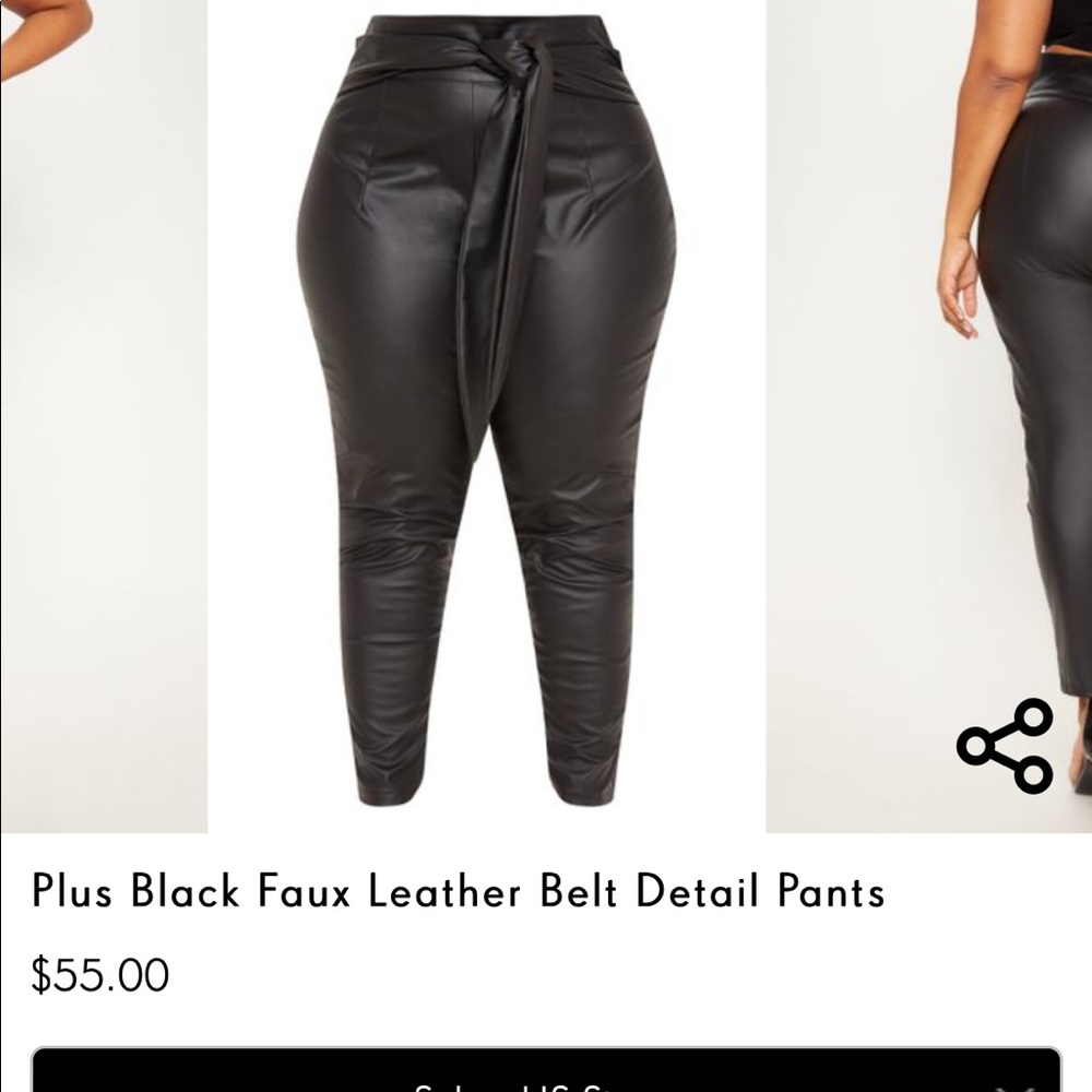 Sexy black pants
